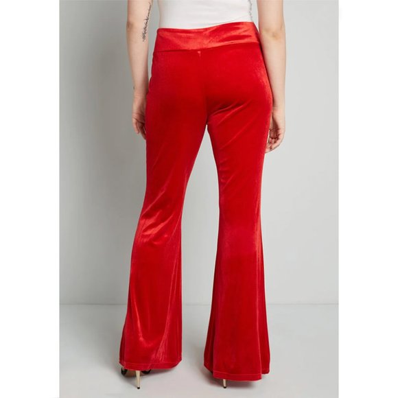 ModCloth Loving The Luxe Life Wide-Leg Pants - Picture 3 of 9